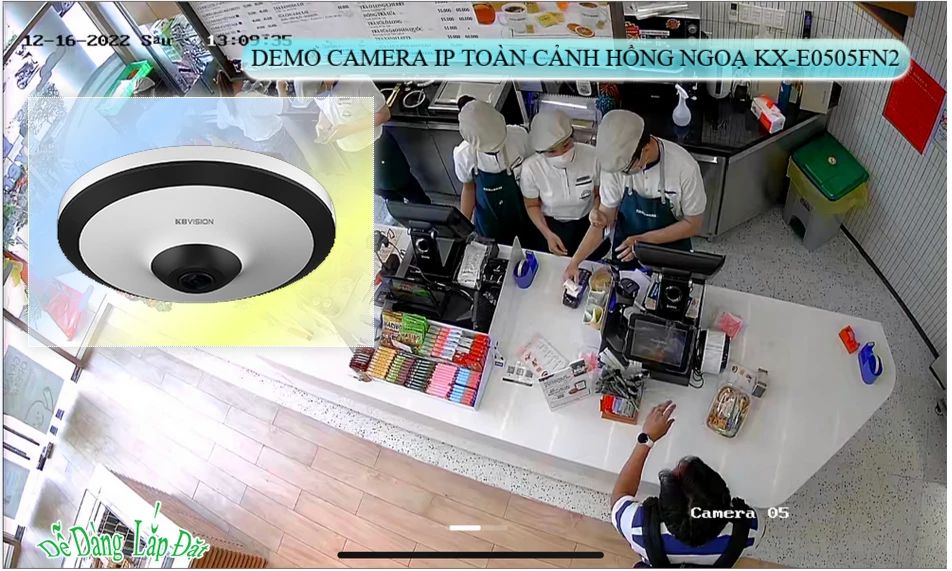 Camera KX-E0505FN2 KBvision Sắc Nét Camera KX-E0505FN2 KBvision Sắc Nét
