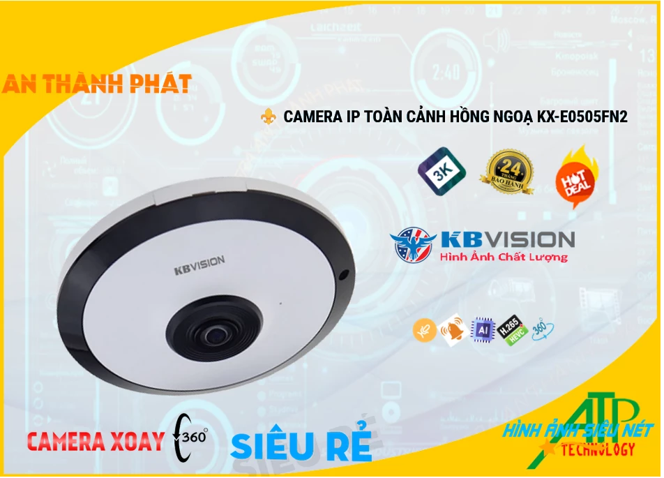 Camera KX-E0505FN2 KBvision Sắc Nét Camera KX-E0505FN2 KBvision Sắc Nét