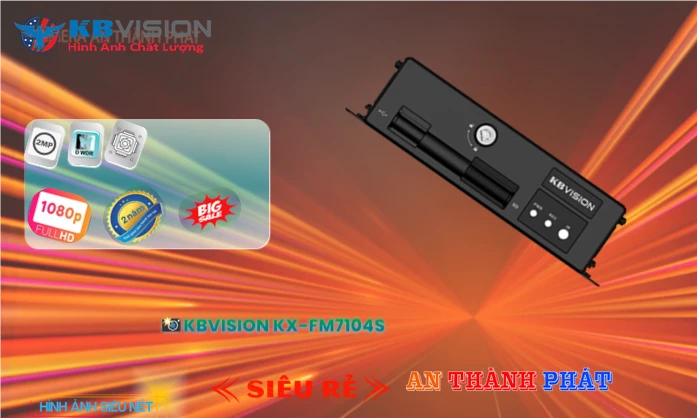 Đầu Thu KTS KBvision KX-FM7104S Thiết kế Đẹp ✨ Đầu Thu KTS KBvision KX-FM7104S Thiết kế Đẹp ✨