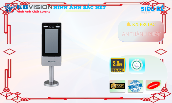 KX-FR01AC Chấm Công Vân Tay KBvision KX-FR01AC Chấm Công Vân Tay KBvision