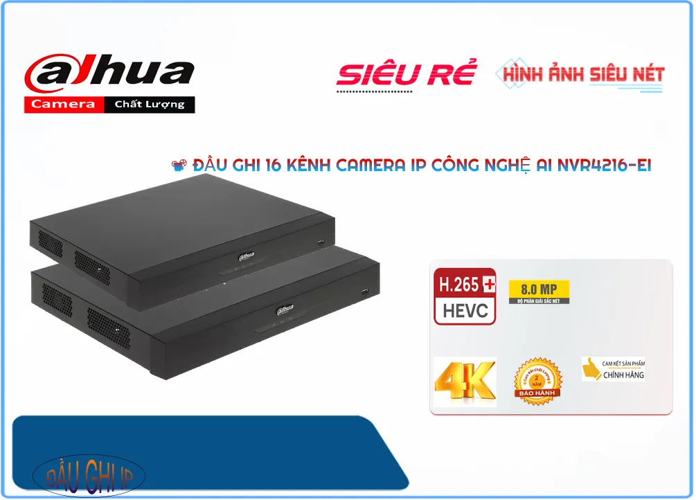 NVR4216-EI sắc nét Dahua NVR4216-EI sắc nét Dahua