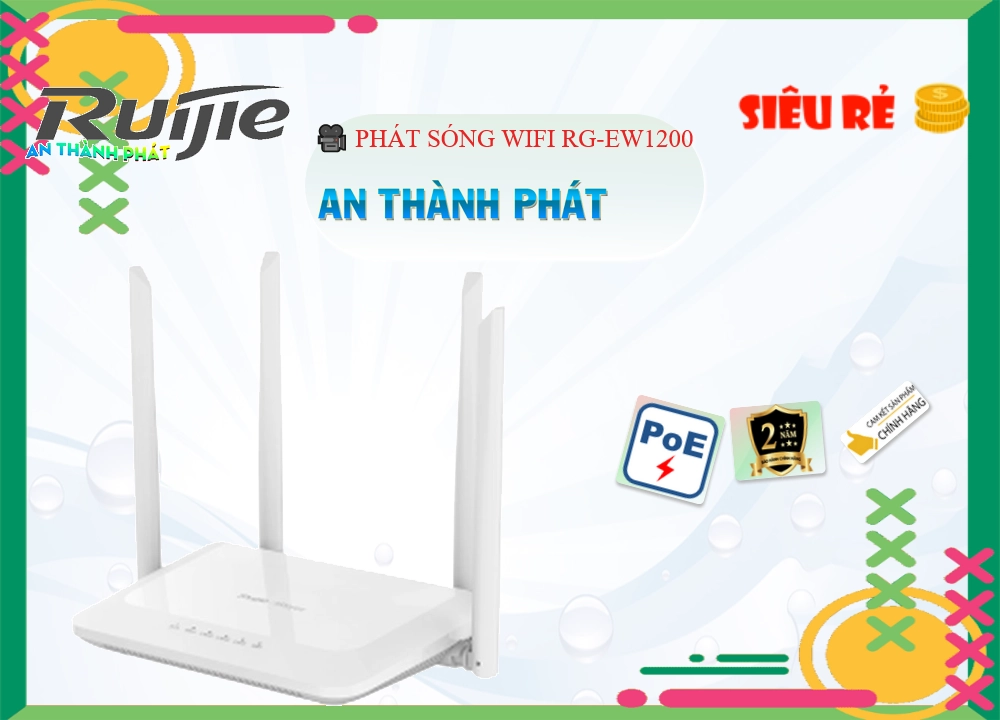 Hãng Ruijie Modum wifi mạng RG-EW1200 Hãng Ruijie Modum wifi mạng RG-EW1200