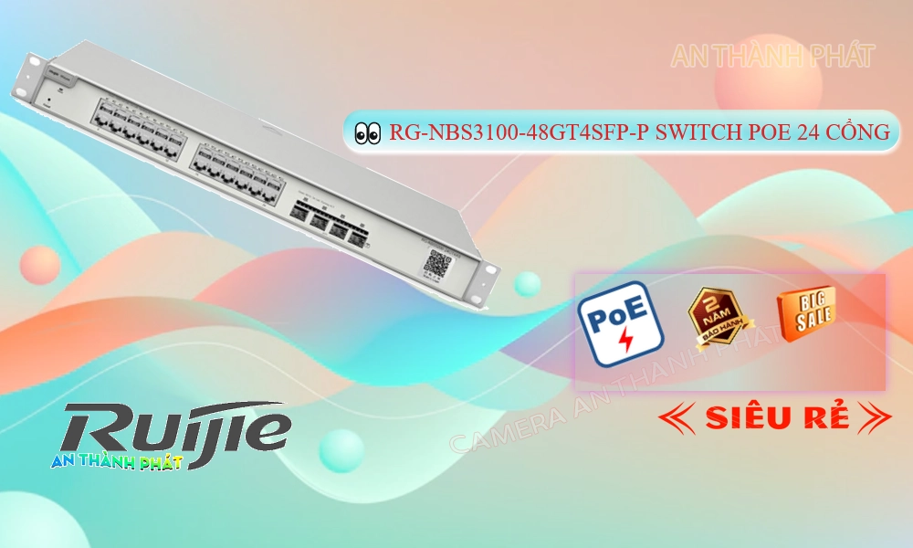 Hãng Ruijie RG-NBS5100-24GT4SFP-P
