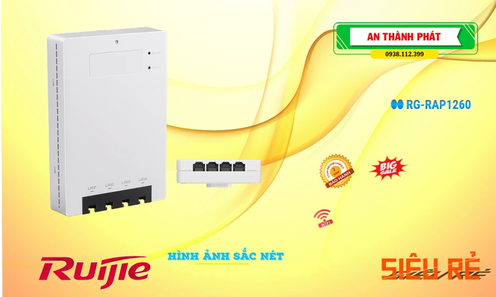 Thiết Bị Mạng Ruijie RG-RAP1260