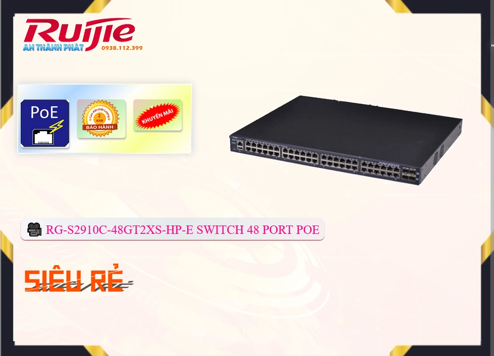RG-S2910C-48GT2XS-HP-E Hãng Ruijie Bộ chia mạng,thông số RG-S2910C-48GT2XS-HP-E,RG S2910C 48GT2XS HP E,chức năng RG-S2910C-48GT2XS-HP-E,RG-S2910C-48GT2XS-HP-E Giá rẻ nhất,RG-S2910C-48GT2XS-HP-E bán uy tín,sale RG-S2910C-48GT2XS-HP-E,giá kỹ thuật RG-S2910C-48GT2XS-HP-E,Bán Sỉ RG-S2910C-48GT2XS-HP-E,RG-S2910C-48GT2XS-HP-E Bán Giá Rẻ,RG-S2910C-48GT2XS-HP-E rẻ nhất,RG-S2910C-48GT2XS-HP-E chiết khấu cao,Giá Bán RG-S2910C-48GT2XS-HP-E,cửa hàng bán RG-S2910C-48GT2XS-HP-E