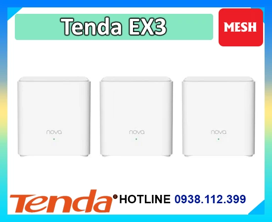 TendaEX3,TendaEX3 giá mới nhất,TendaEX3 Chất Lượng,Giá Phân Phối ,phân phối Tenda EX3, điểm nổi bật của Tenda EX3, mesh wifi Tenda EX3, Tenda EX3 giá rẻ chất lượng, Tenda EX3 giá tốt
