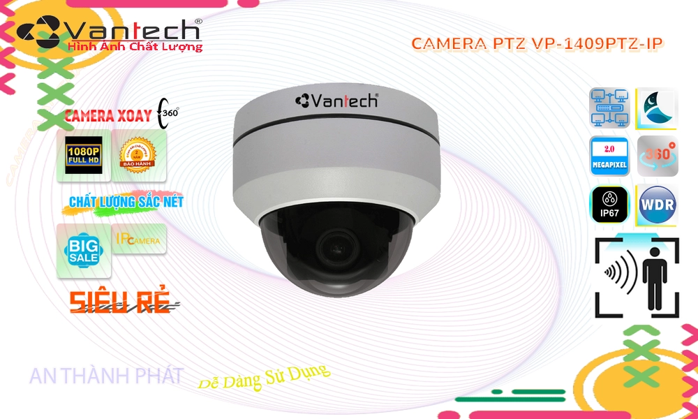 Camera VP-1409PTZ-IP VanTech Camera VP-1409PTZ-IP VanTech