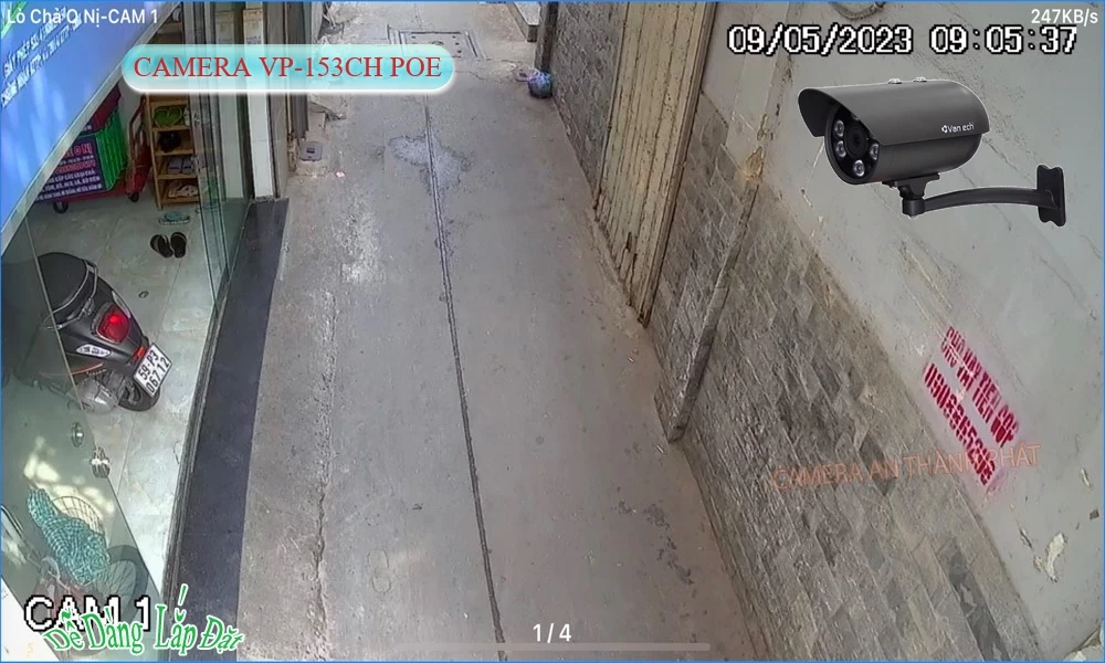 Camera Giá Rẻ VanTech VP-153CH Cấp Nguồ Qua Dây Mạng Giá tốt Camera Giá Rẻ VanTech VP-153CH Cấp Nguồ Qua Dây Mạng Giá tốt