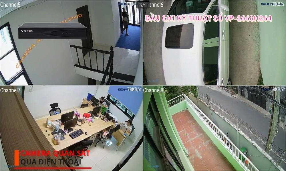 VanTech VP-1668H264 Sắc Nét ✲ VanTech VP-1668H264 Sắc Nét ✲