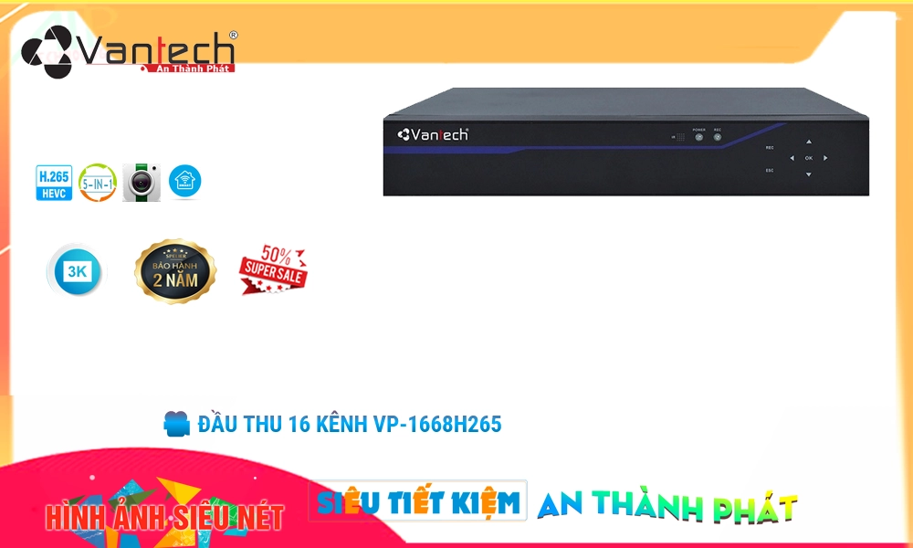 Đầu Thu VP-1668H265,Giá VP-1668H265,VP-1668H265 Giá Hãng,Bán rẻ ,phân phối ,Nơi bán VP-1668H265 HD Anlog ,VP-1668H265 giá mới nhất,Giá Bán VP-1668H265,VP-1668H265 Giá Thấp Nhất,VP-1668H265 bán rẻ