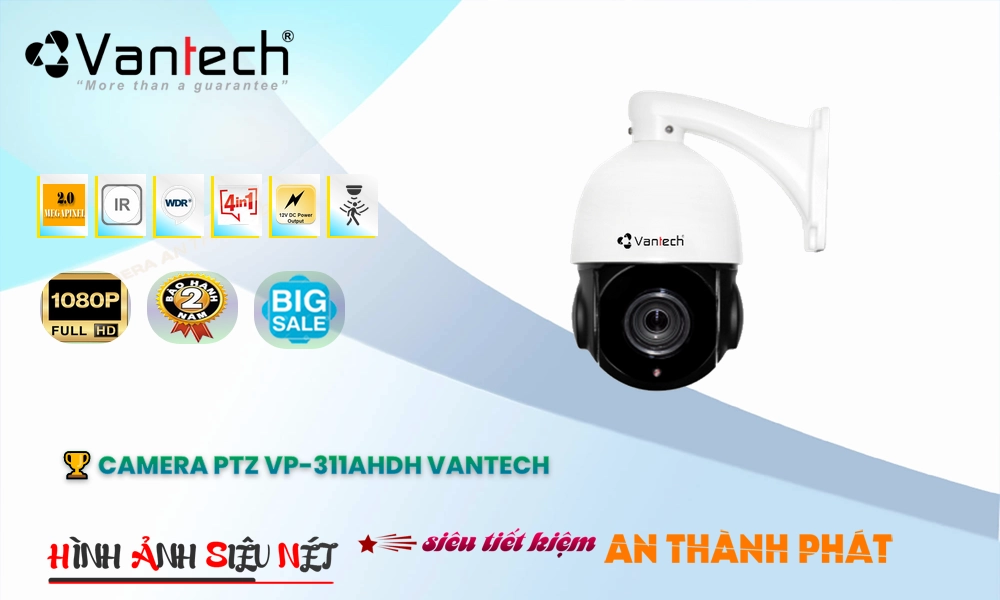 Camera Giá Rẻ VanTech VP-311AHDH HD Anlog Giá tốt Camera Giá Rẻ VanTech VP-311AHDH HD Anlog Giá tốt