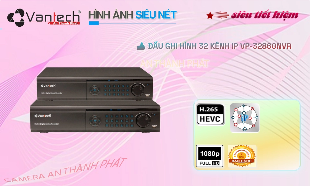 Đầu Ghi Camera VP-32860NVR VanTech Giá rẻ