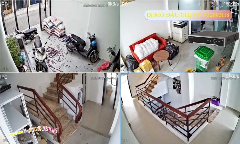 Đầu Ghi VP-N32883H8 Chức Năng Cao Cấp