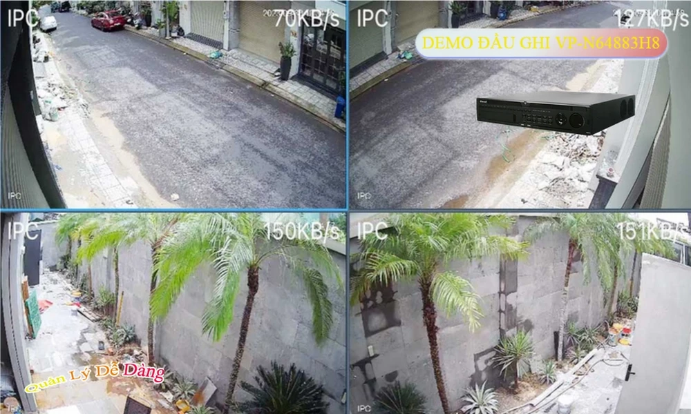 Đầu Ghi VanTech Chất Lượng VP-N64883H8 Đầu Ghi VanTech Chất Lượng VP-N64883H8