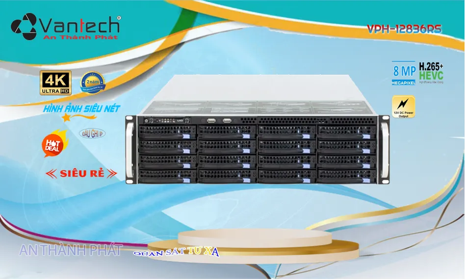 Server Ghi Hình VPH-12836RS Server Ghi Hình VPH-12836RS