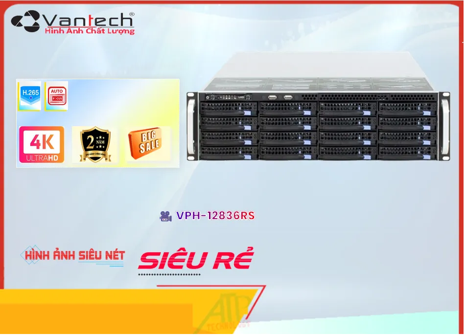 Server Ghi Hình VPH-12836RS Server Ghi Hình VPH-12836RS