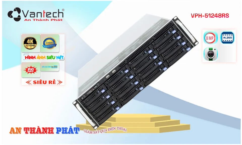 Đầu Ghi VPH-51248RS Chức Năng Cao Cấp Đầu Ghi VPH-51248RS Chức Năng Cao Cấp