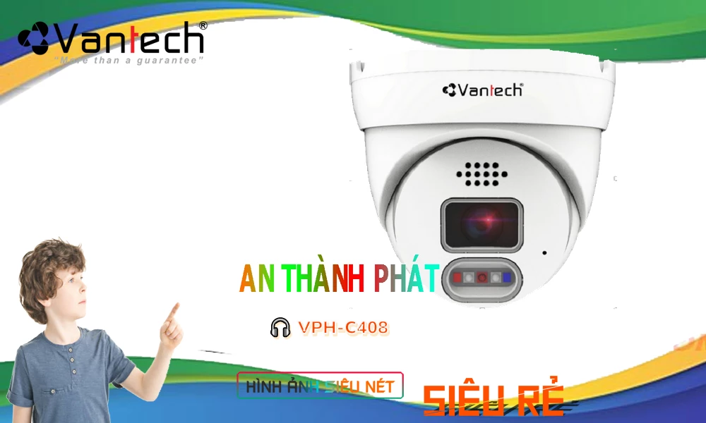 VPH-C408 Camera An Ninh Thiết kế Đẹp VPH-C408 Camera An Ninh Thiết kế Đẹp