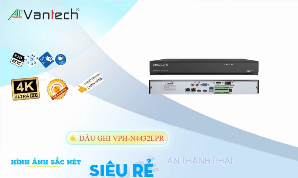 Đầu Ghi VPH-N4432LPR Giá tốt