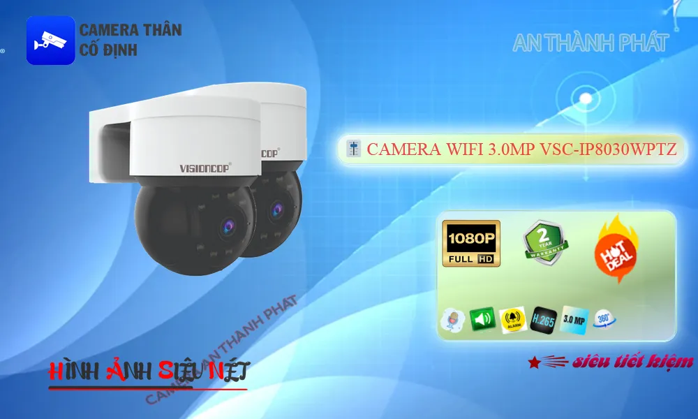 Camera Visioncop VSC-IP8030WPTZ Camera Visioncop VSC-IP8030WPTZ