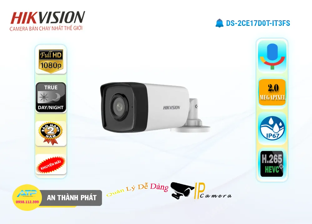 Camera ip DS-2CE17D0T-IT3FS tích hợp micro,Giá DS-2CE17D0T-IT3FS,DS-2CE17D0T-IT3FS Giá Khuyến Mãi,Bán rẻ ,Nhà Phân Phối  Camera quan sát ,Điểm bán DS-2CE17D0T-IT3FS HD Anlog ,DS-2CE17D0T-IT3FS sale mạnh,Giá Bán DS-2CE17D0T-IT3FS,DS-2CE17D0T-IT3FS bán chạy nhất,DS-2CE17D0T-IT3FS bán rẻ
