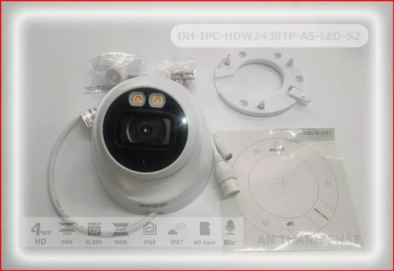 camera dahua DH-IPC-HDW2439TP-AS-LED-S2