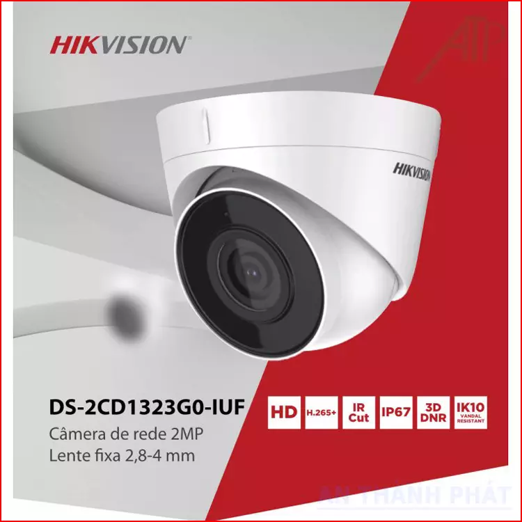 CAMERA IP HIKVISION DS 2CD1323G0 IUF