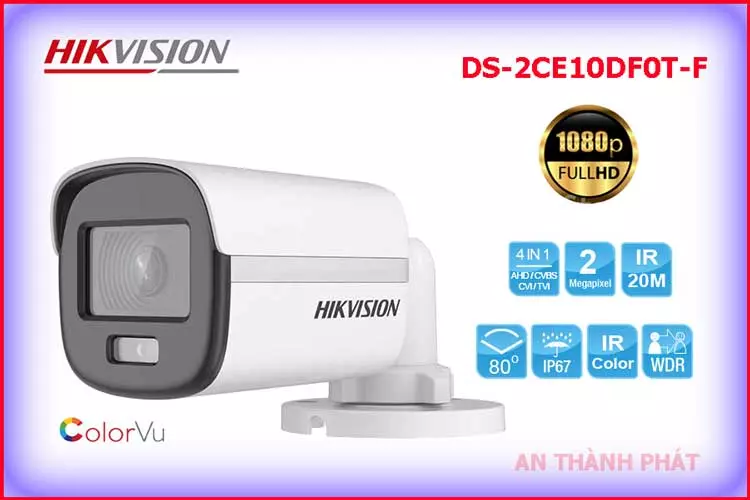 CAMERA HIKVISION DS 2CE10DF0T F