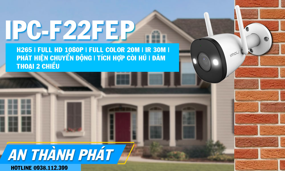 giới thiệu camera wifi Imou IPC-F22FEP