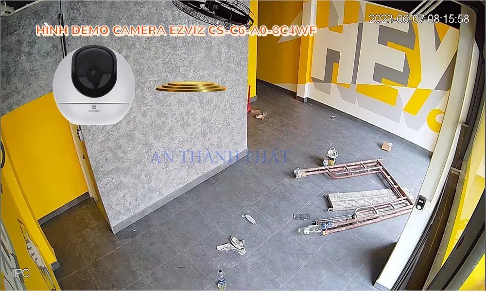 hình ảnh demo của camera wifi Ezviz CS-C6-A0-8C4WF