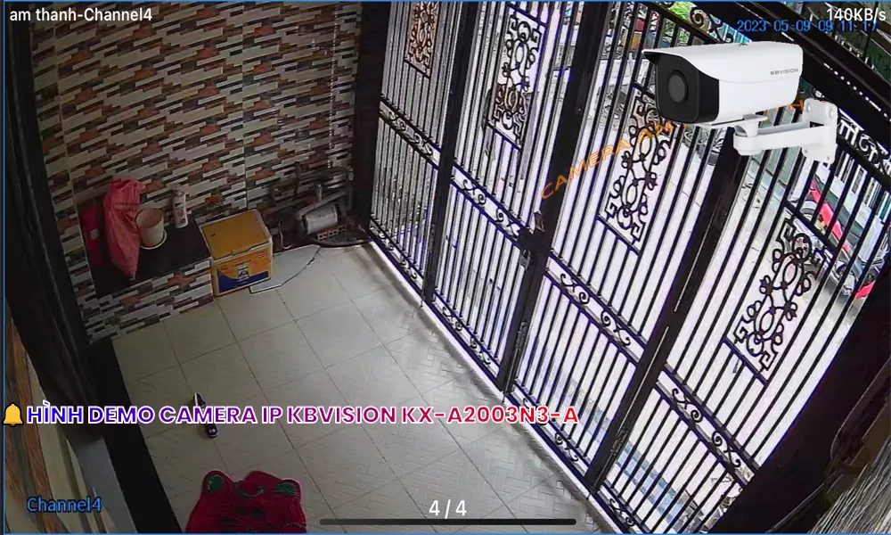 hình demo camera quan sát IP Kbvision KX-A2003N3-A