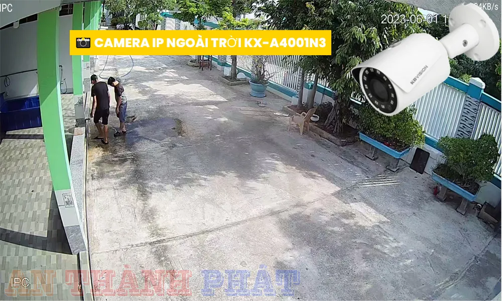 hình demo camera IP Kbvision KX-A4001N3