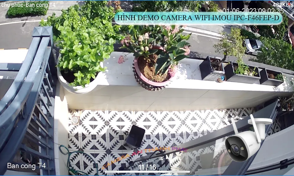 hình ảnh demo của camera Imou IPC-F46FEP-D