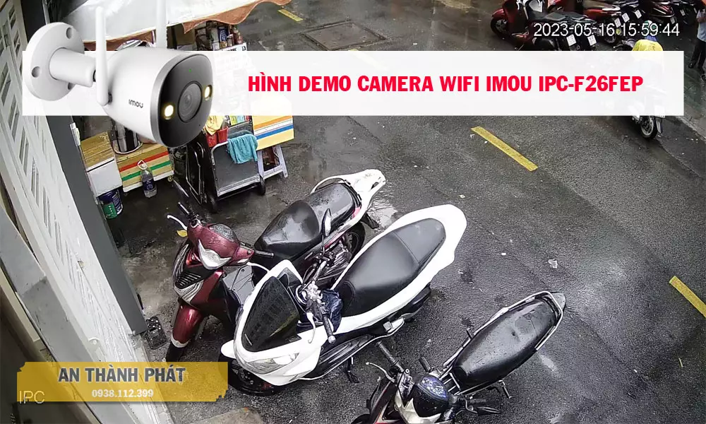 hình demo camera Imou ngoài trời IPC-F26FEP