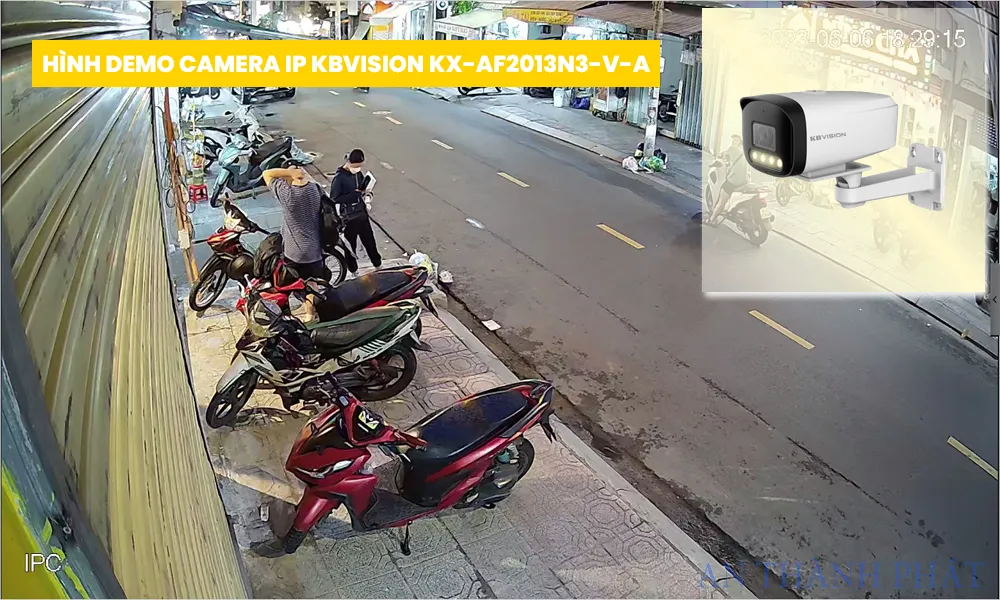 hình demo camera IP KX-AF2013N3-V-A