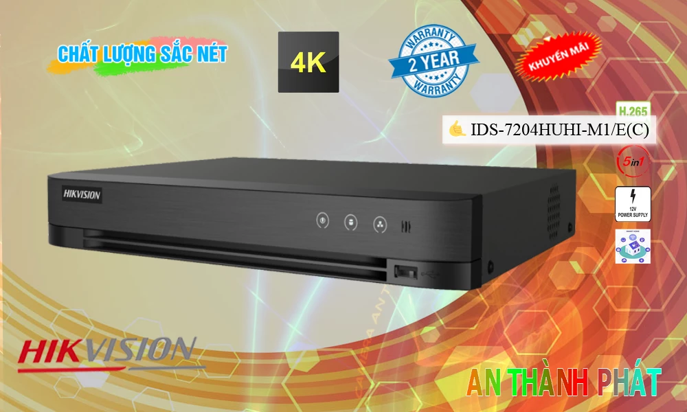 ❂  iDS-7204HUHI-M1/E(C) Đầu Ghi Hình Giá rẻ