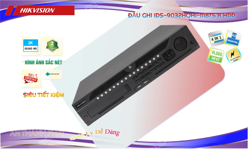 Đầu Thu  Hikvision iDS-9032HQHI-M8/S