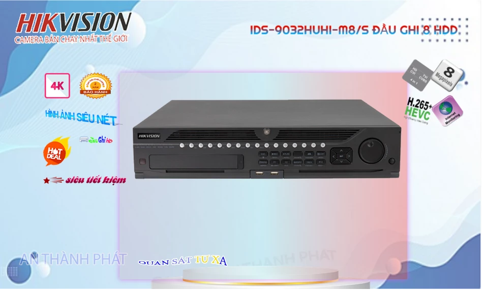 Đầu ghi Hikvision iDS-9032HUHI-M8/S Chất Lượng ❇ Đầu ghi Hikvision iDS-9032HUHI-M8/S Chất Lượng ❇